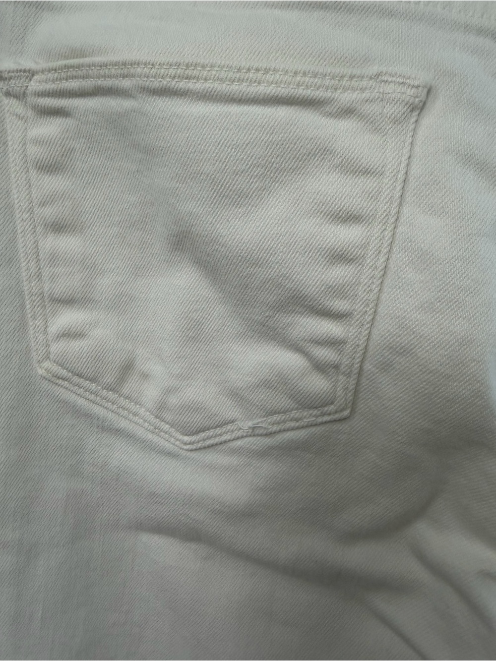 Frame Denim Le High Flare White Jeans Sz 25 - Picture 6 of 7